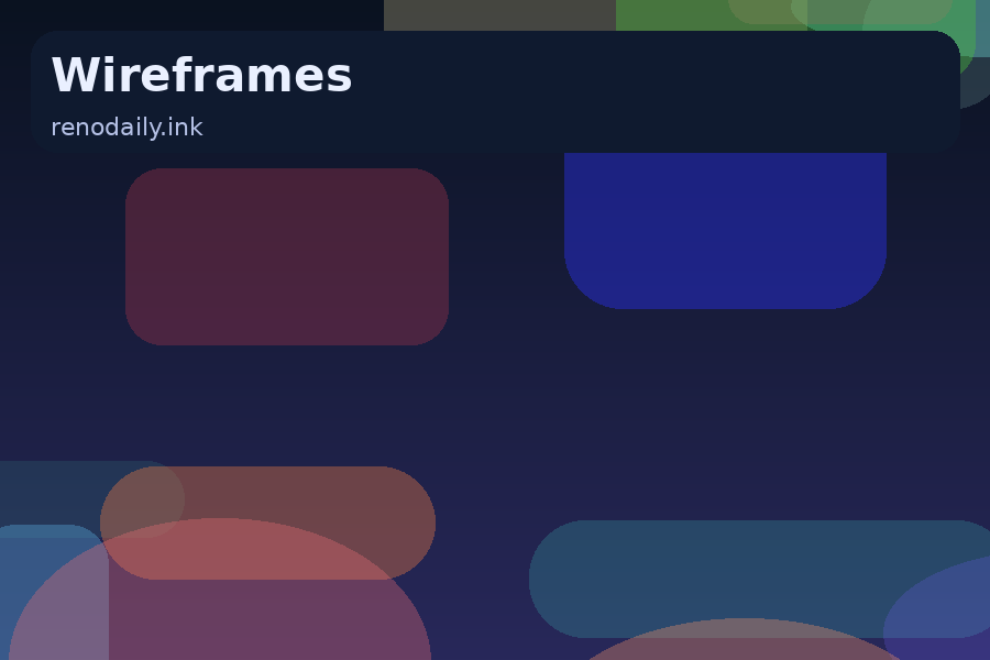 Skizzen und Wireframes auf Papier