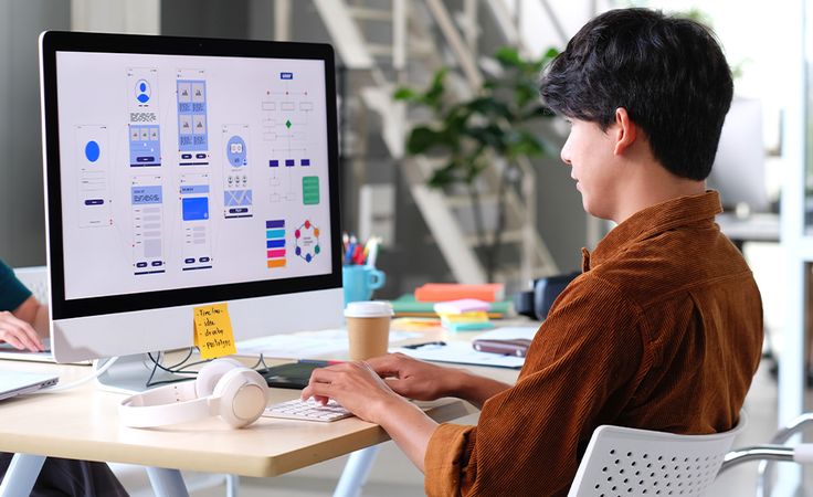 Dashboard und Datenvisualisierung am Bildschirm